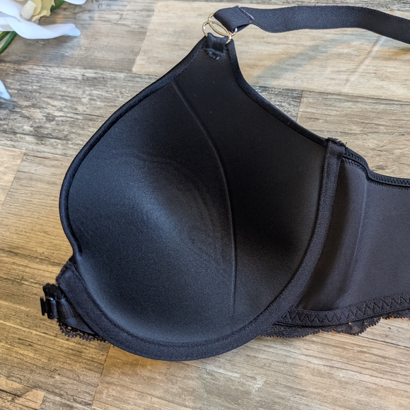 Maidenform Racerback Black Lightly Lined Underwire Bra Size 40C NWT - Picture 4 of 6
